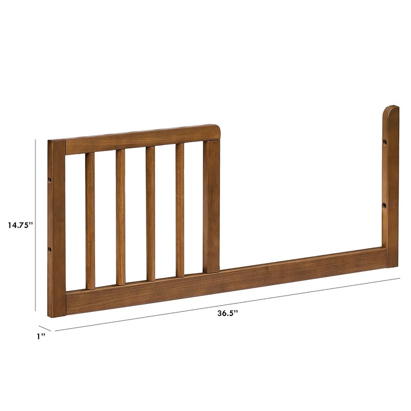 babyletto Toddler Bed Conversion Kit (M12999) for Gelato Mini in Natural Walnut - Image 3
